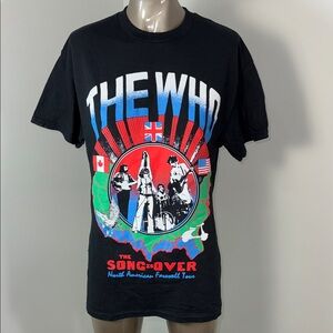 The Who “The Song Is Over” North American Farewell Tour Official T-Shirt NWOT 🎸